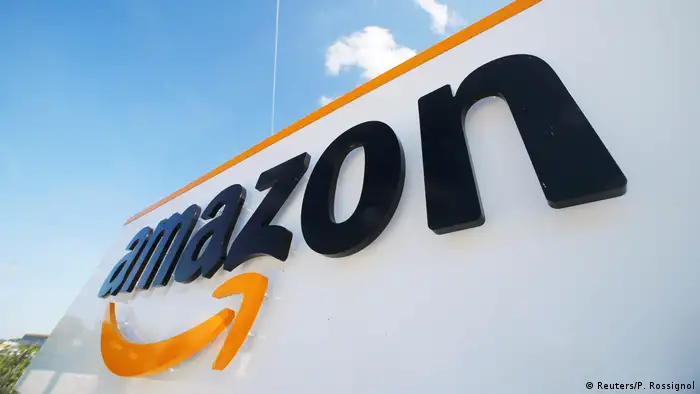 Amazon, internet retailer, logo