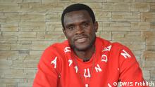 Michael Ngadeu Ngadjui, kamerunischer Fußball-Nationalspieler
Fotgrafin: Silja Fröhlich (DW)