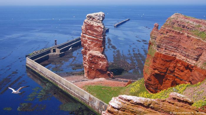 Lange Anna auf der Hochseeinsel Helgoland 
