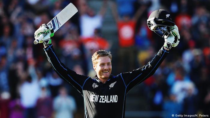 2015 ICC Cricket World Cup | Neuseeland vs. Westindische Inseln | Martin Guptill (Getty Images/H. Peters)