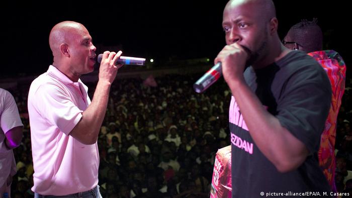 Haiti Michel Martelly und Wyclef Jean