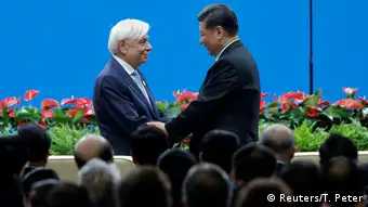 Beijing: Conference on Dialogue of Asian Civilizations - Prokopis Pavlopoulos und Xi Jinping