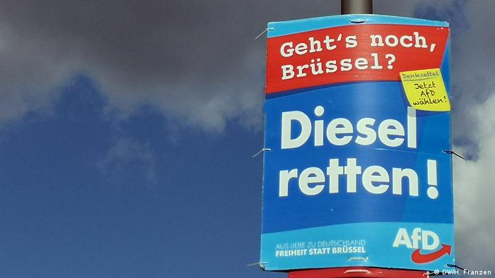 AfD election poster 