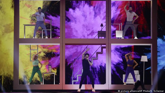 ESC 2019 Eurovision Song Contest Miki Spain (picture-alliance/AP Photo/S. Scheiner)