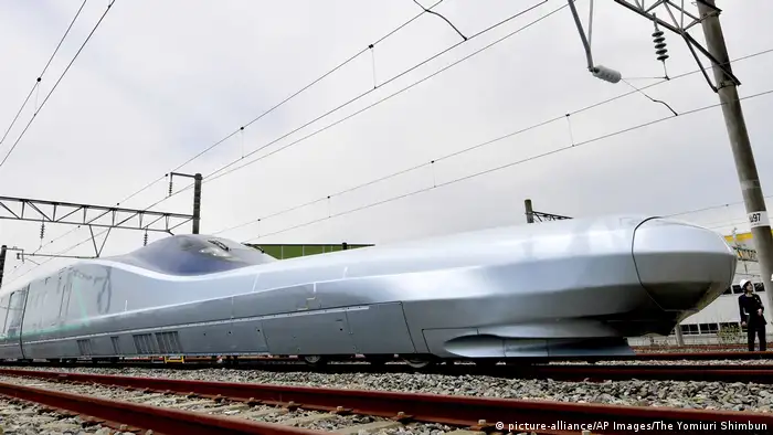 JR East Japan Railway Company's ALFA-X next-generation Shinkansen high-speed train