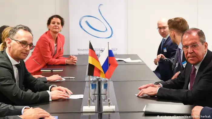 Russia's Sergey Lavrov meets with Germany's Heiko Maas in Helsinki