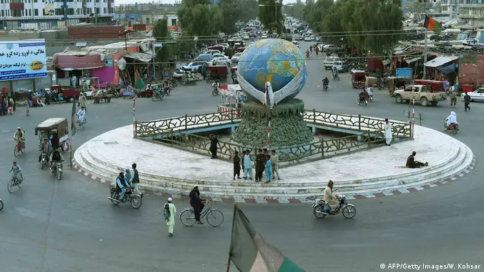 Zentrum von Lashkar Gah, Afghanistan