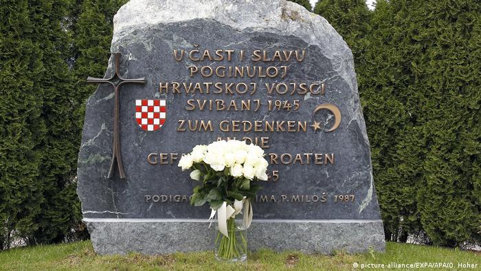 Österreich Bleiburg Gedenkfeier zum 70. Jahrestags des Massakers von Bleiburg