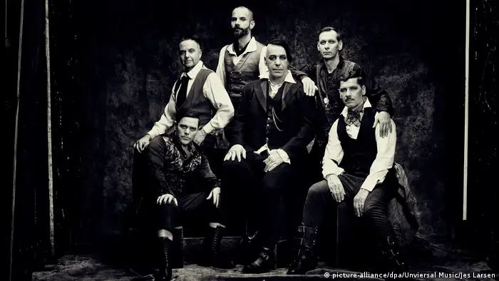 Rammstein in a photo from their new album