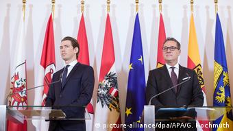 Σεμπάστιαν Κουρτς και Κρίστιαν Στράχε (FPÖ)