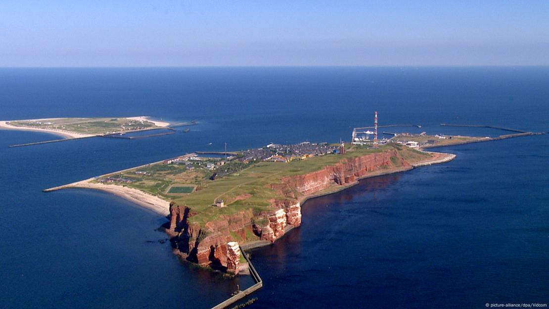 Острова Гельголанд и Дюне в Северном море