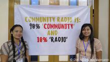 #speakup barometer Myanmar (DW/Klara Weidemann)