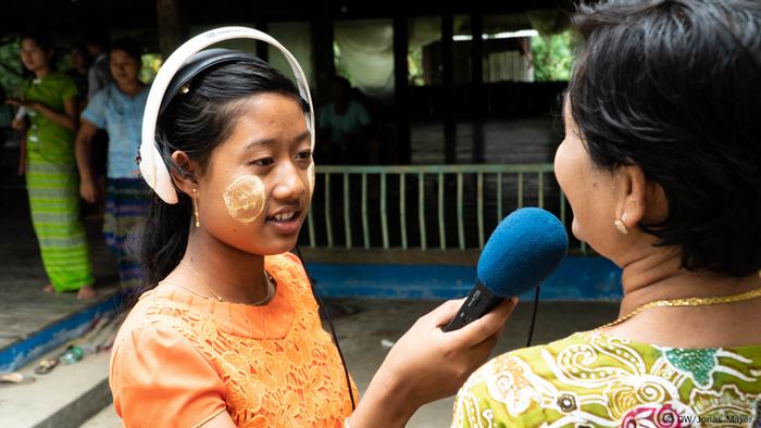 #speakup barometer Myanmar (DW/Jonas Mayer )
