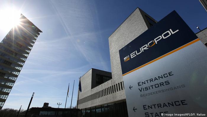 Europol headquarters in The Hague, Netherlands