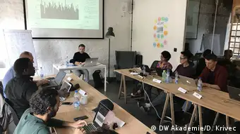 Serbien Belgrad Kickoffmeeting Dataship – The Data Journalism Fellowship