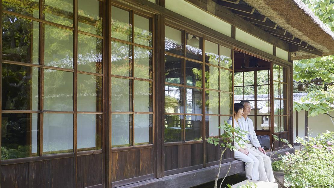 Një shtëpi tradicionale japoneze Një shtëpi tradicionale japoneze