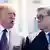 US President Donald Trump and Attorney General William Barr