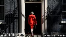 Britische Premierministerin May tritt am 7. Juni als Tory-Chefin zurück