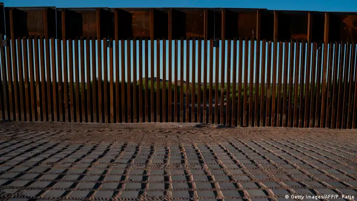 USA Grenze zu Mexiko, Mauer