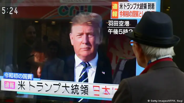 Japan Tokio | Besuch von US-Präsident Donald Trump