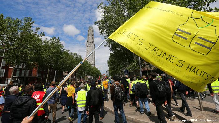 Frankreich Gelbwestenproteste in Amiens