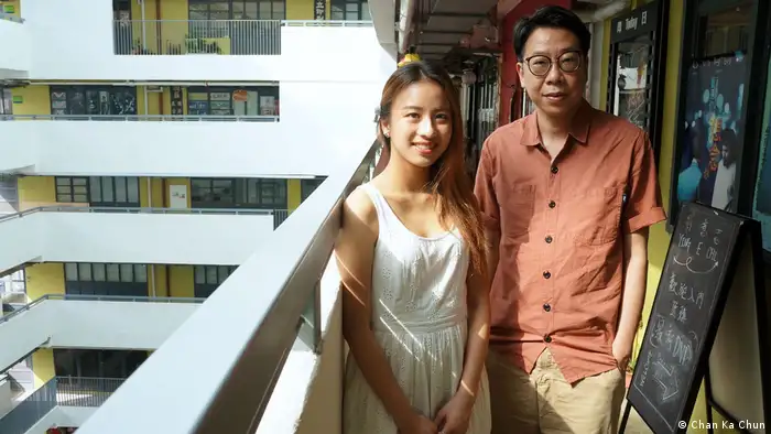 Künstlerischer Leiter Vincent Chui und Regisseurin Nora Kan des Films - Ying E Chi Cui
