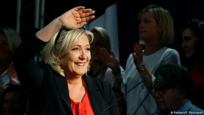 Frankreich Marine Le Pen Rassemblement National Europawahl Wahlkampf