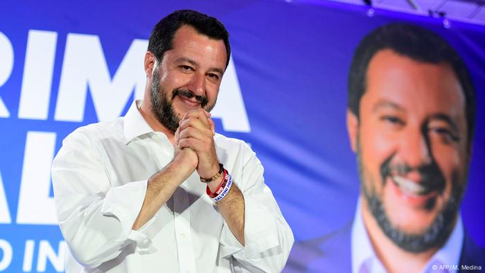 Italien Matteo Salvini in Mailand
