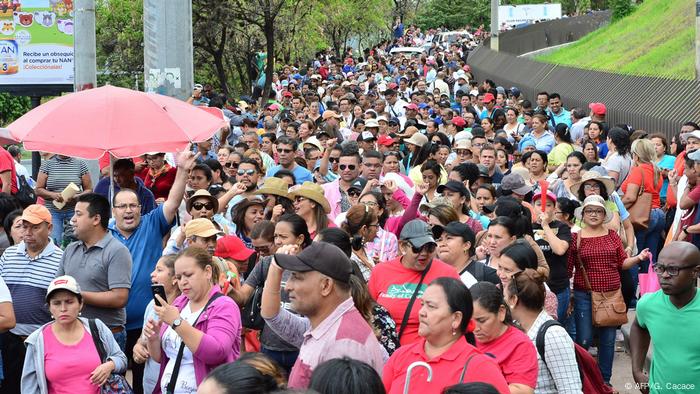 Honduras Proteste (AFP/G. Cacace)