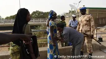 Tschad N'Djamena Polizeikontrolle