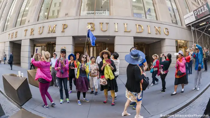 Trump Gebäude Wall Street New York