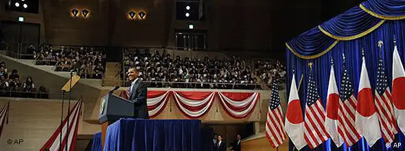 Obama Rede in Tokio, Japan, Asien