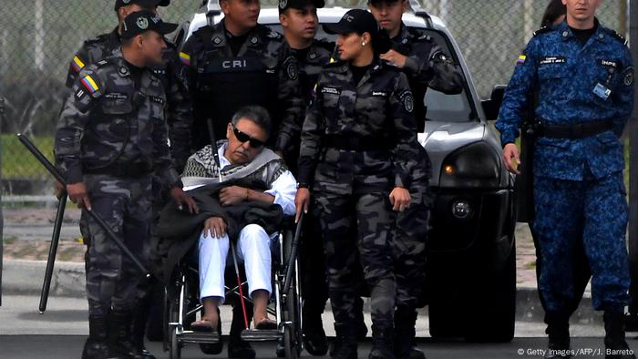 Kolumbien | Ehemaliger Farc-Führer nach Haftentlassung erneut festgenommen (Getty Images/AFP/J. Barreto)