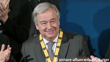 UN-Generalsekretär Guterres erhält den Karlspreis