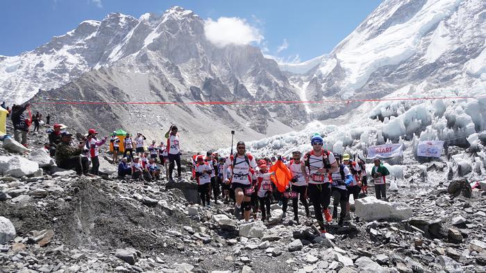 Maratón Everest, la más alta del mundo.