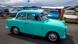 Turquoise Trabi at an International Trabi Convention in Anklam in 2019. Turquoise Trabi at an International Trabi Convention in Anklam in 2019.