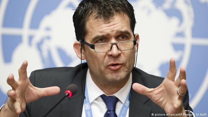 Nils Melzer, relator especial de la ONU sobre la tortura.