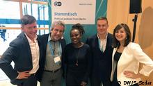 Zu sehen ist Damien McGuinness, Can Duendar, Nanjira Sambuli and Andreas Kappes und Kate Brady.
Das Foto wurde am 28.05.2019 von Seda Sedar bei dem GMF in Bonn gemacht.