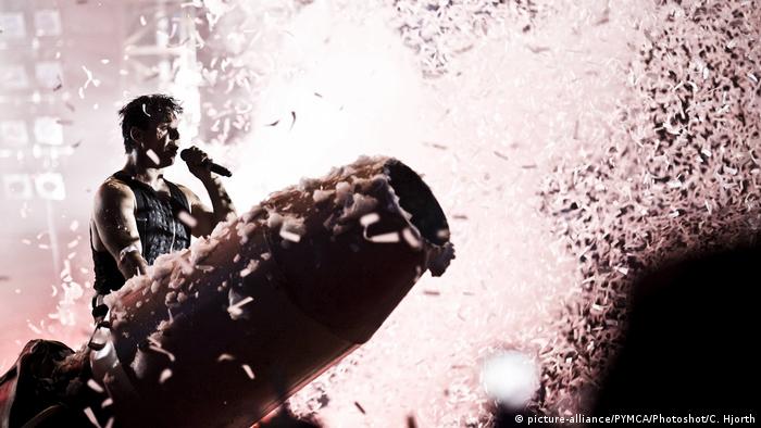 Los conciertos de Rammstein se caracterizan por el uso de la pirotecnia