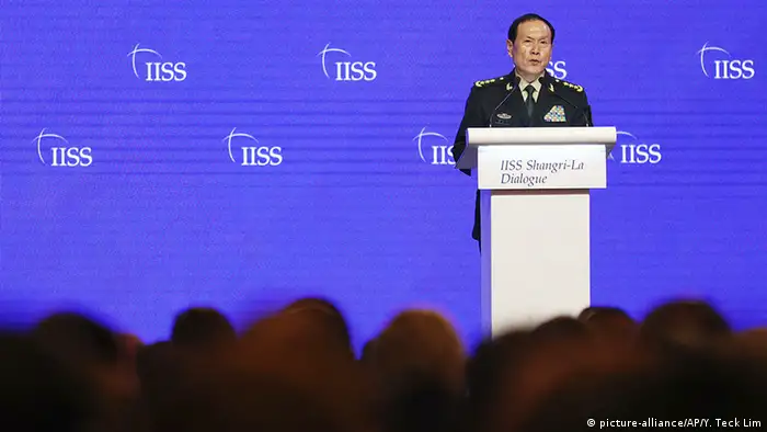 Der chinesische Verteidigungsminister, General Wei Fenghe