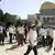 Israel Zusammenstöße auf dem Tempelberg am Jerusalemtag