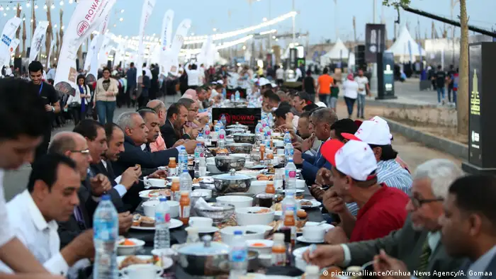 Ägypten Ramadan Iftar Mahl