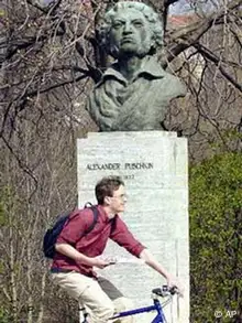 Alexander Puschkin Denkmal in Weimar