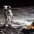 50 Jahre Mondlandung | Astronaut Edwin Aldrin geht auf der Mondoberfläche