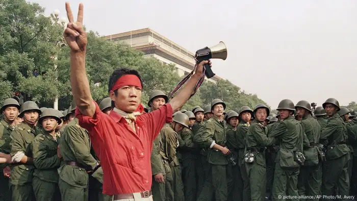 China Peking 1989 Studentenproteste Pro Demokratie