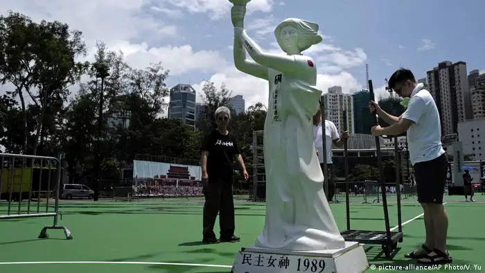 Hongkong Gedenken zum 30. Jahrestag des Tiananmen-Massakers