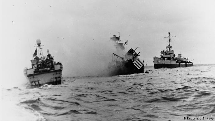 D-Day Archivbilder USS Tide Minenräumer (Reuters/U.S. Navy)