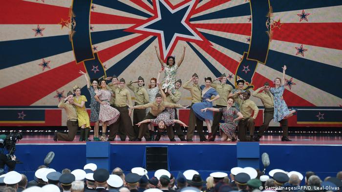 Großbritannien D-Day-Gedenkveranstaltung in Portsmouth (Getty Images/AFP/D. Leal-Olivas)