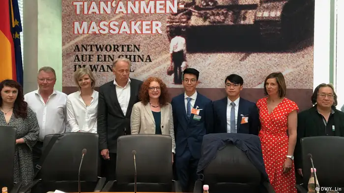 Deutschland Berlin Veranstaltung zum 30. Jahrestag des Tiananmen-Massakers