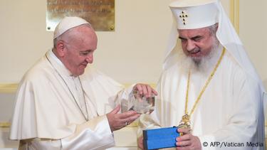 Папата Франциско и патријархот на Романската православна црква, Даниел